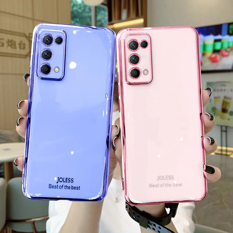 

For Samsung Galaxy A32 A12 A22 4G A52 A72 A10S A20S A30 A50 A11 A21S A31 A51 A71 A13 A23 A33 A73 M53 Plating Soft Silicone Cover
