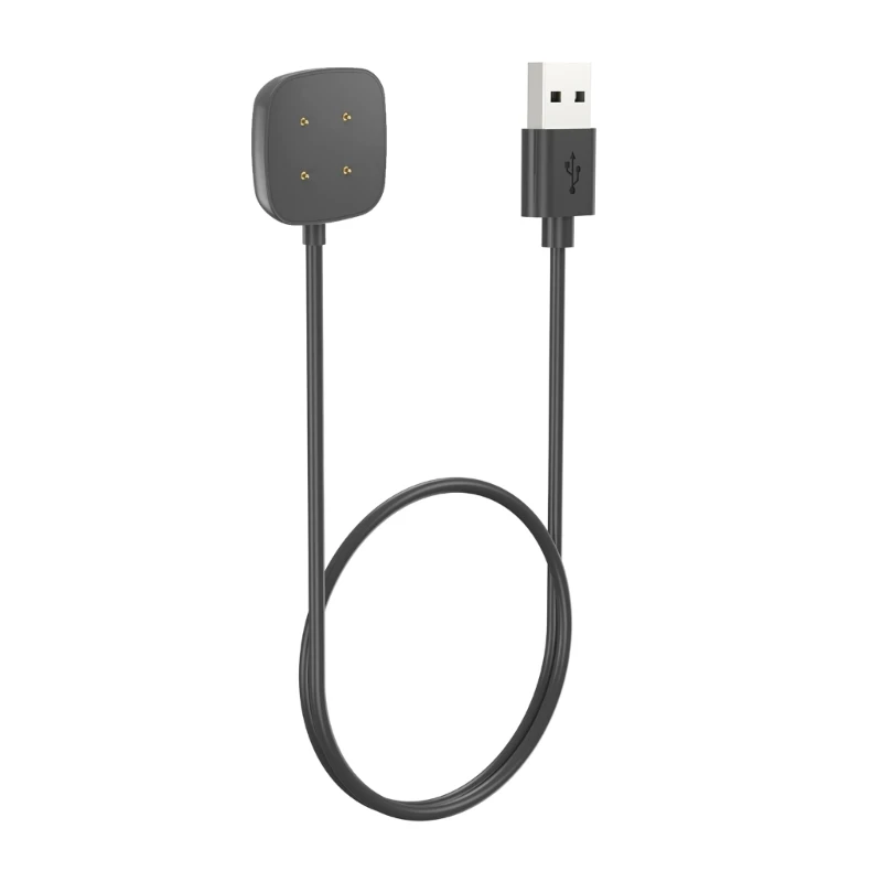 

Durable Watch Charger Stable Stand Bracket for Versa 4/3/Sense USB Fast Charging Cable Cord Holder Power Adapter Bracket