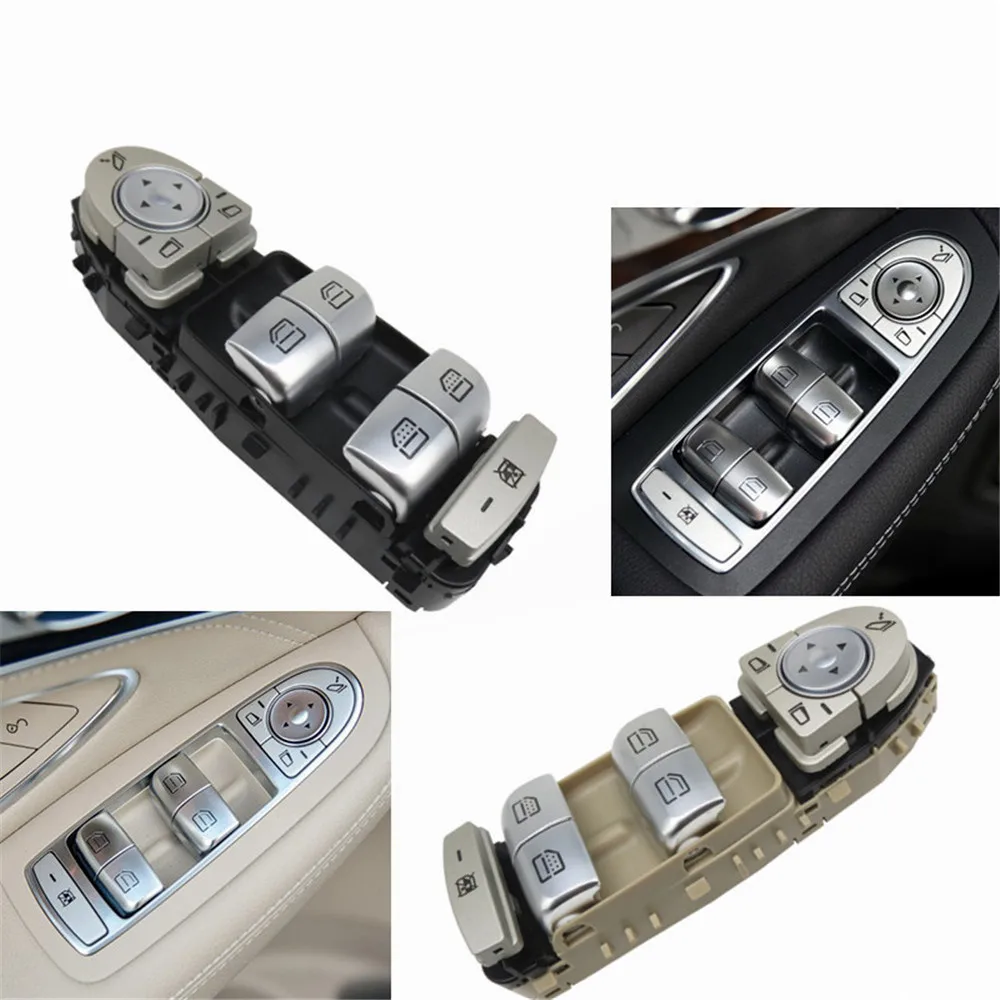 

Car Power Master Window Control Switch For Mercedes-Benz C300 C350e C63 C43 C450 C400 C-Class W205 A2229056800 2229056800