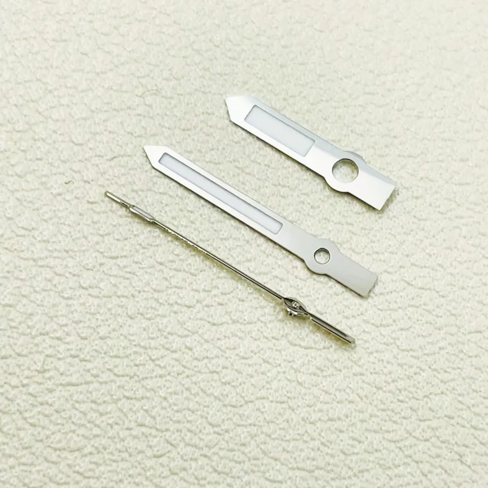 New Yuanzu NH35 Needle Mechanical Watch Modified Pointer NH36 Modified Diving Watch C3 Green Luminous Watch Assembly