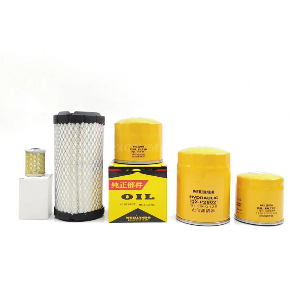 

Excavator Parts IHI15 18 Oil Filter Air Filter Diesel Filter Hydraulic Filter Fuel Oil Water Filter Free Shipping