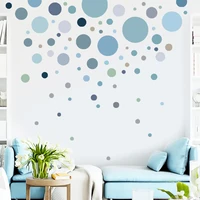 wall stickers polka dots home room decoration bedroom bathroom adhesive wallpaper wall furniture door house interior decor