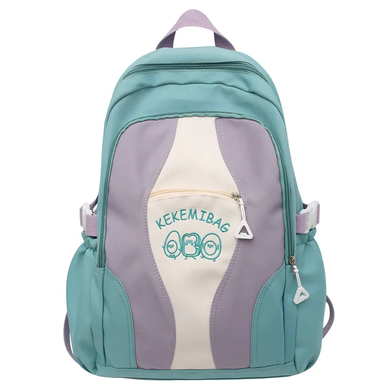 Newest Large Capacity Girls School Book Shoulders Backpack Women Bags Letters Female Bagpack Travel Laptop Bolsa Mochila Pink