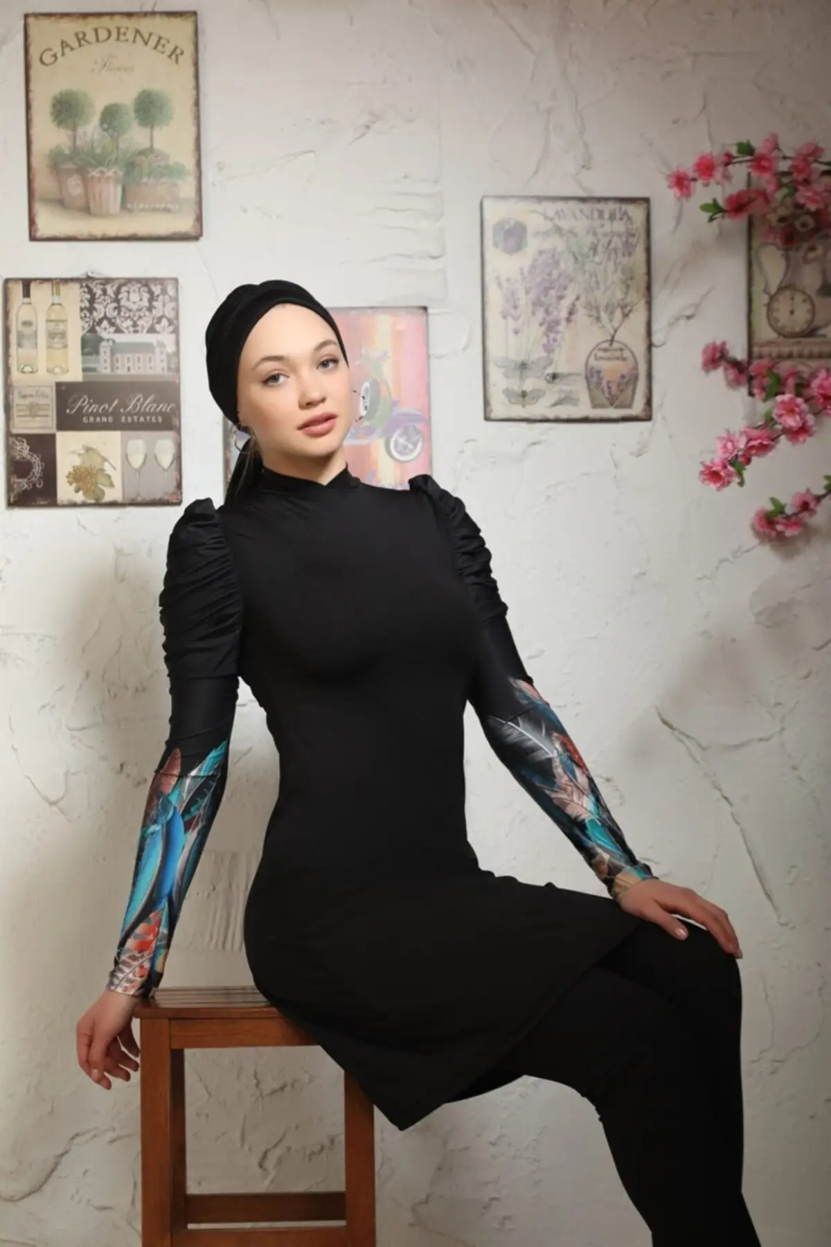 

New Burkinis Muslim Swimwear Modest Summer Clothing Long Sleeve Swimming Hijab Sport Islamic Swimsuit Bathing Suit Suit