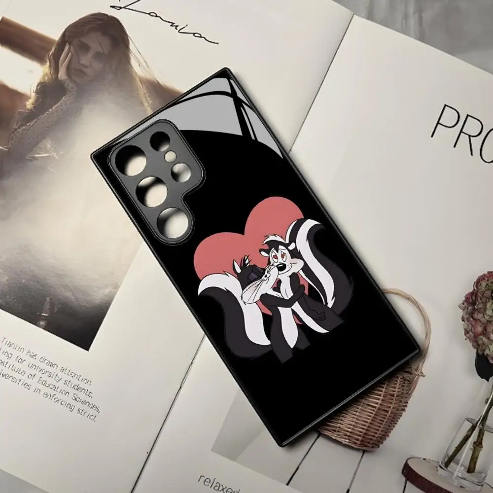 Чехол для телефона Kawayi Pepe Le Pew с рисунком Samsung Galaxy S24 S23 S22 S20 S21 Note20 Ultra Plus Fe цветной