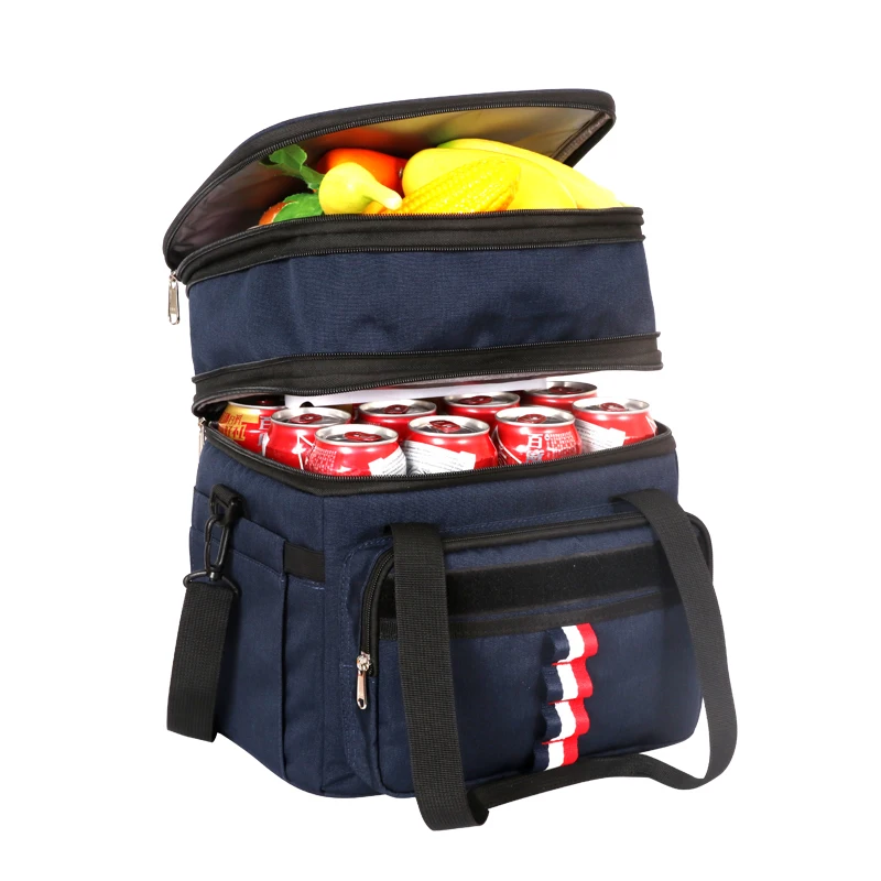 Bag Portable Ice Crossbady Lunch Bag Fruit Knapsack Can Hold 36 Cans Ice Beer For Men