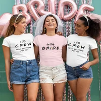 bride team couple bachelorette bride party t shirts women summer t shirt funny short sleeve tops girls tees camisetas mujer
