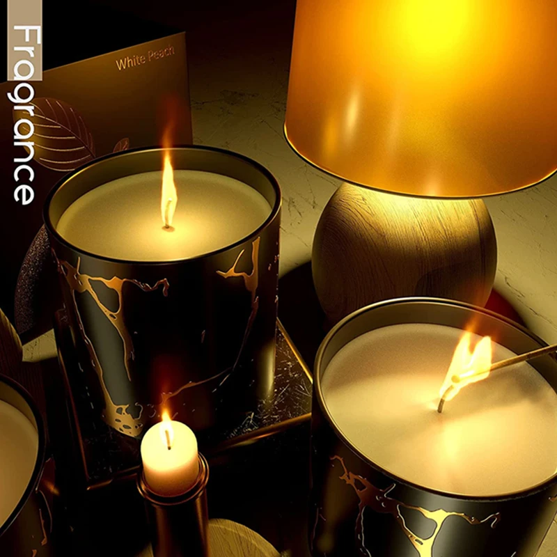 Скандинавская керамическая чашка Ароматизированная свеча стеклянная Женская
