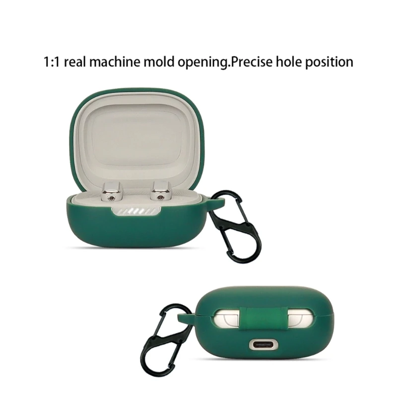 

Earphone Protective Cover Fit forJBL LiveFlex Housing Bluetoothcompatible Headset Silicone Shockproof Shell Protector