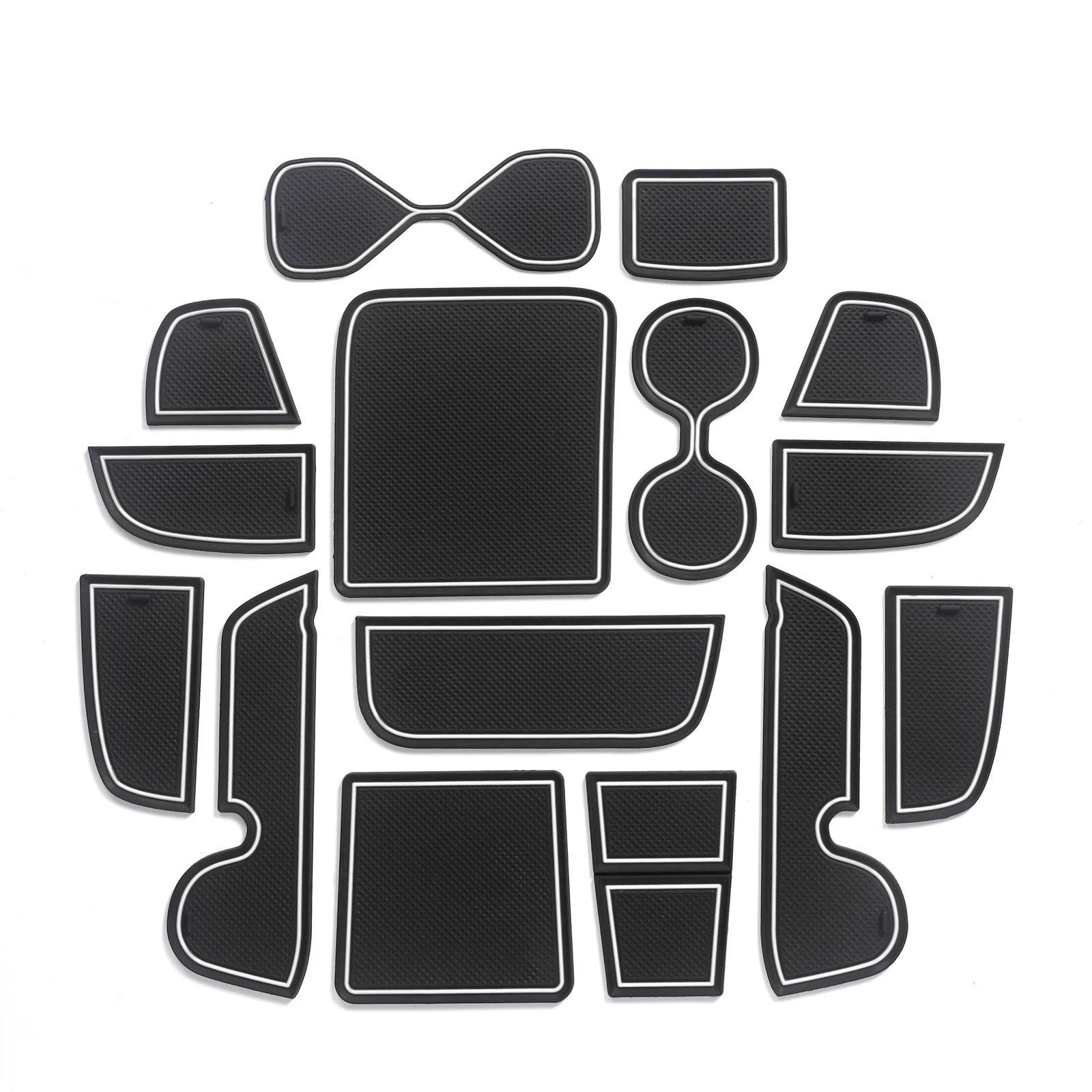 

Противоскользящий коврик для чашки со слотом для ворот для Honda Vezel HR-V 2021 2022, аксессуары для интерьера HRV, нескользящая дверная накладка, подставка