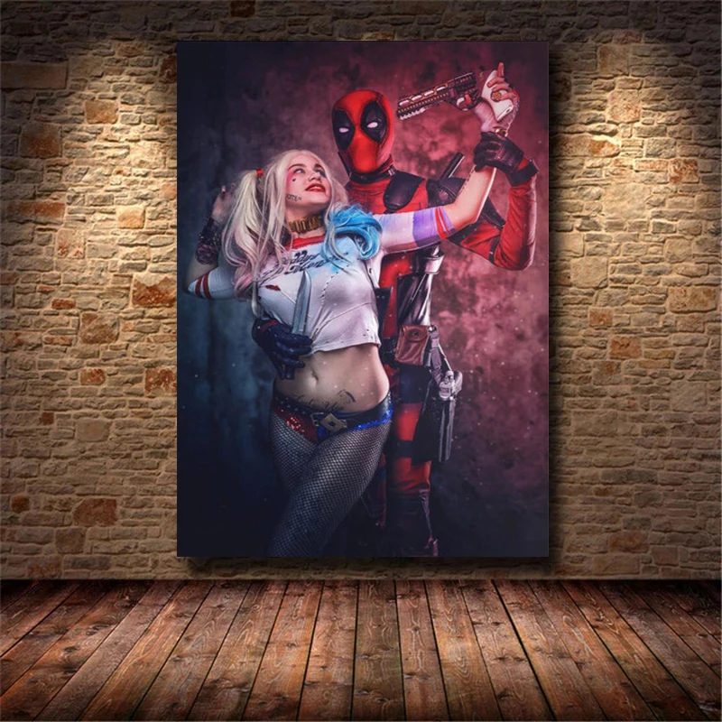 

Disney Marvel фильм Джокер женщина цифровая картина маслом печать спальня настенная живопись домашние картины одна гостиная декор