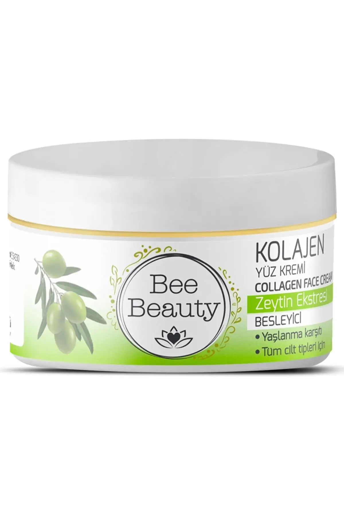 

Brand: Bee Beauty Olive Extract Collagen Face Cream 50 ml Category: Facial Cream