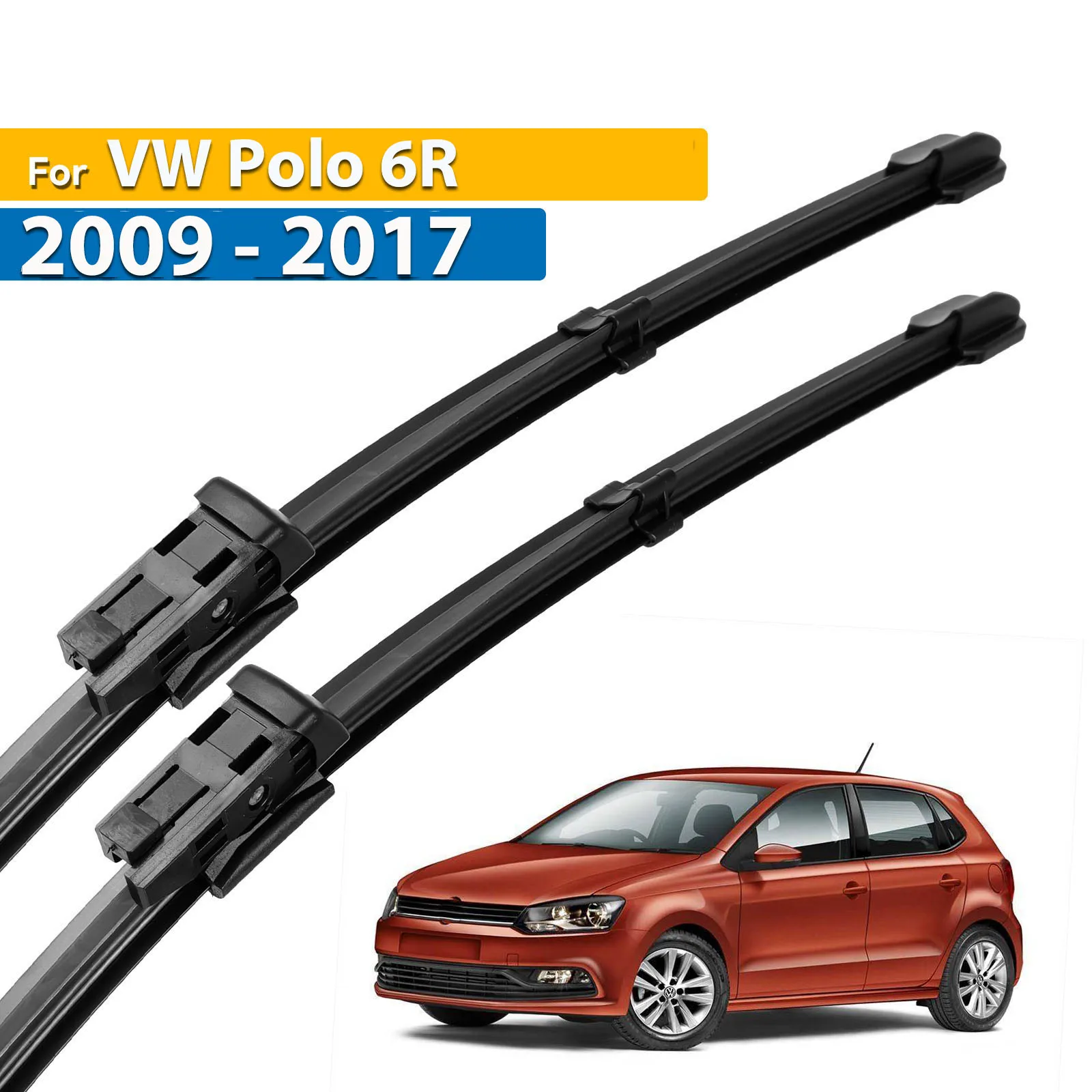 

Щетки стеклоочистителя Erick's LHD для VW Polo 6R Hatchback 2009-2017, 24 + 16 дюймов