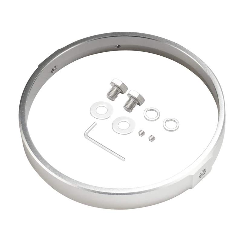 Мотоциклы 7 дюймов Круглая отделка фары кольцо алюминиевый корпус налобный