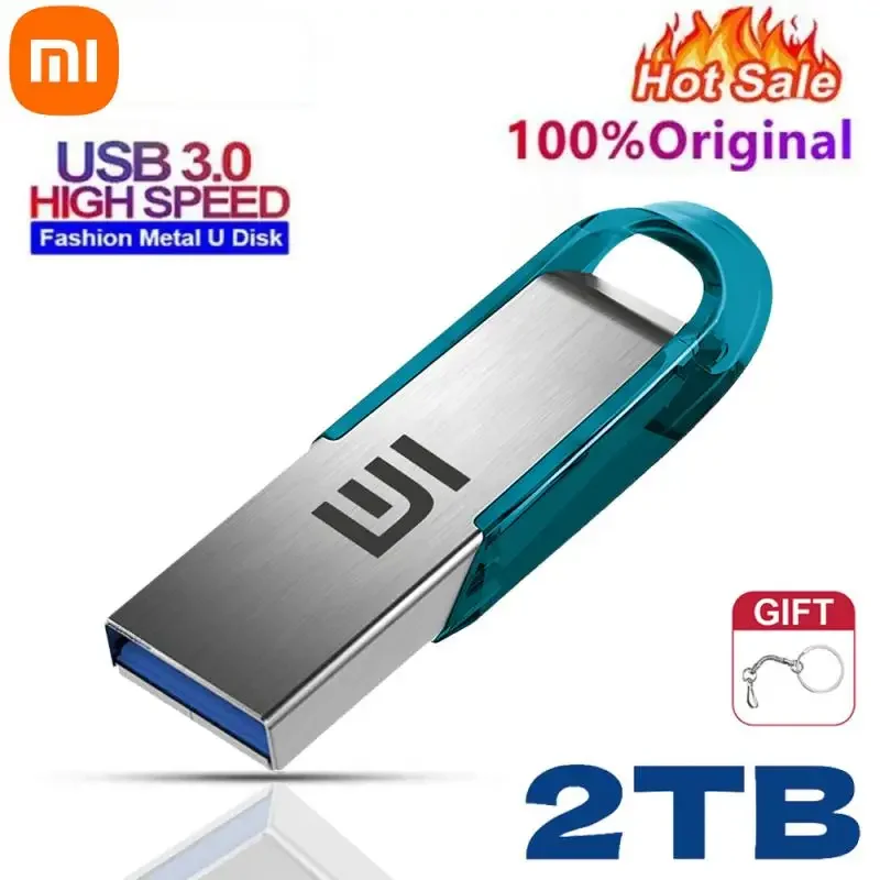Оригинальный флешка Xiaomi USB3.0 высокоскоростной флэш-накопитель 2 ТБ USB 3. 0 Память 512
