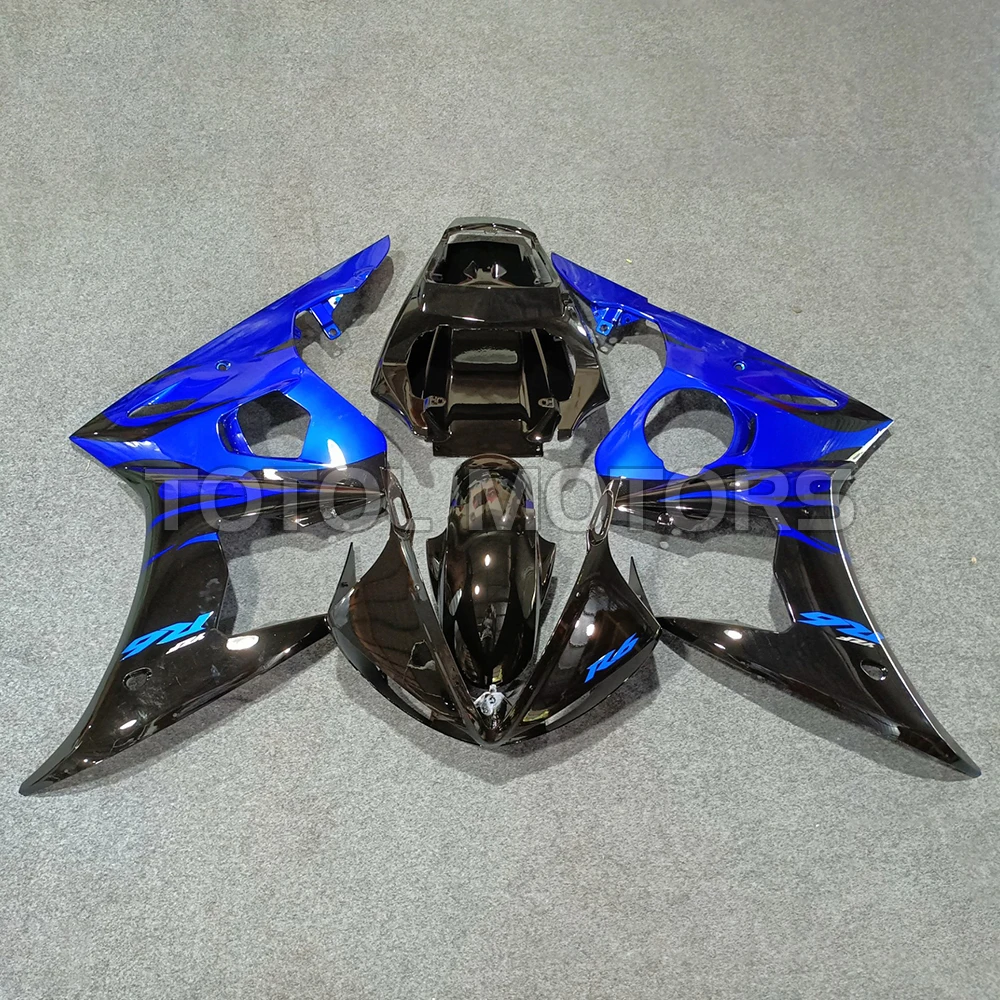 

Motorcycle Fairings Kit Fit For Yzf R6 2003 Bodywork Set High Quality Abs Injection Blue Black