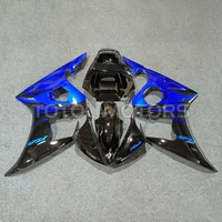 motorcycle fairings kit fit for yzf r6 2003 2004 2005 bodywork set high quality abs injection blue black