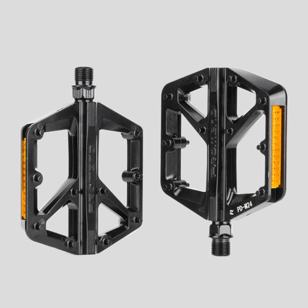 

Педали из алюминиевого сплава для горного велосипеда с отражателем, детали для горного и шоссейного велосипеда, двойные, DU