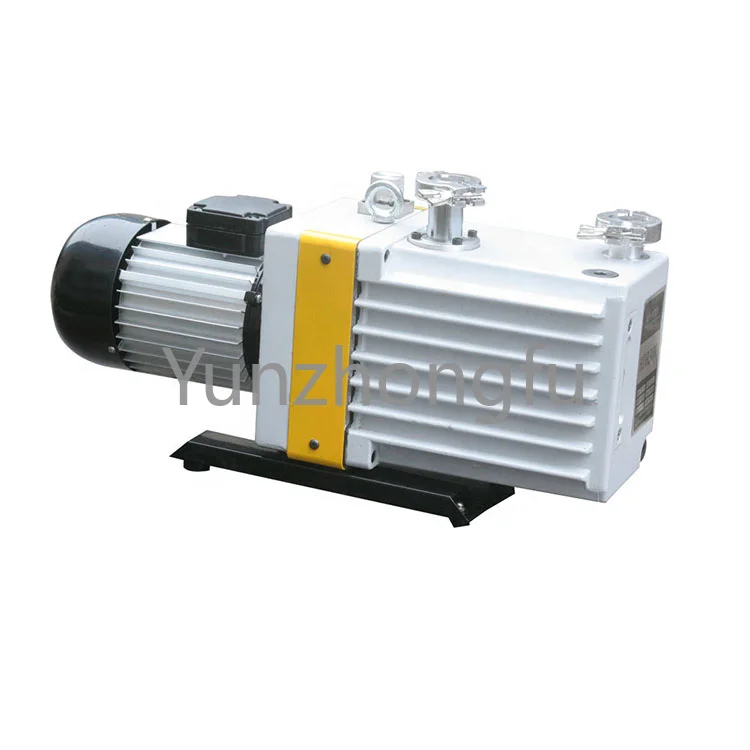 micro pump 2xz-2C 0.37 kw condenser vacuum pump rotary vane oil vacuum pump sold to Greece