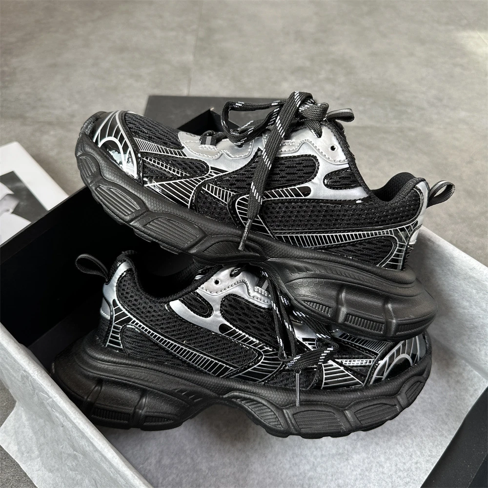 New Unisex Women High Platforms Sneakers Breathable Spring Autumn Fashion Casual Shoes Woman Sport Shoes Sneakers