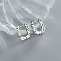 vintage hoop earrings for women fashion graffiti earring 2022 new trendy individuality funny punk gilrls accessories as gift