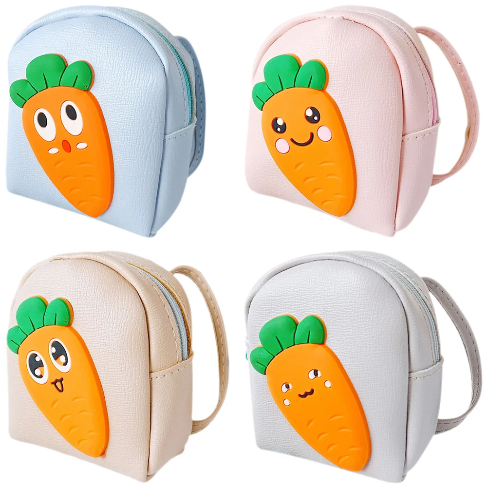 

4 Pcs Small Wallet Backpack Purse Girls Little Coin Pouch Purses Cute Child Key