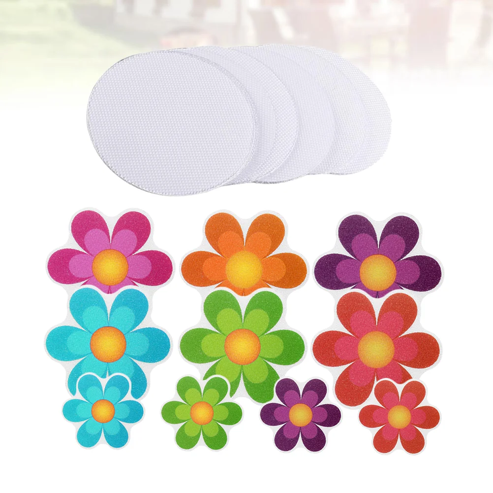 

20PCS Anti-Slip Stickers Tread Adhesive Tread Flower Sticker Bath Strips