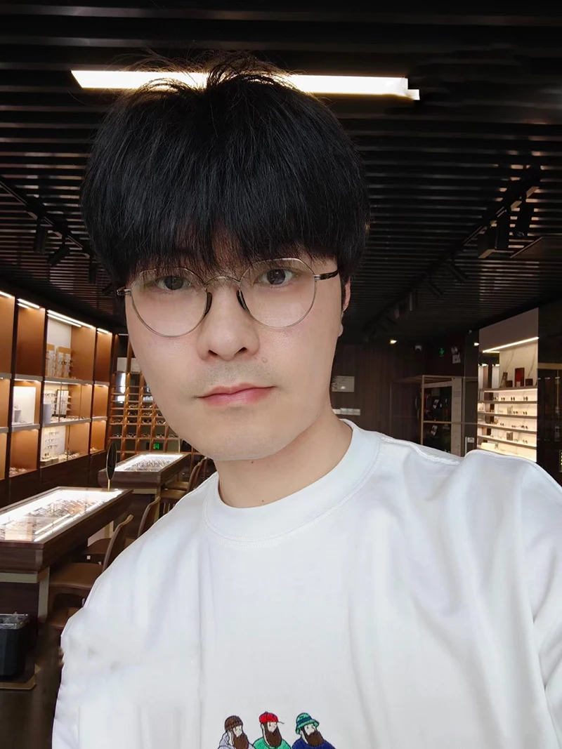 Японские очки ручной работы из чистого титана оправа для мужчин и женщин KMN9916