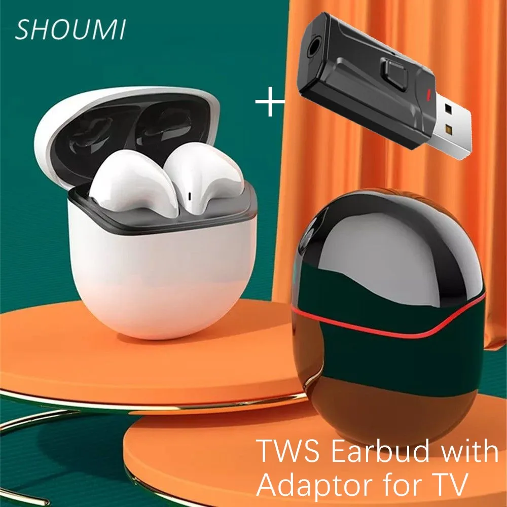 

Беспроводные наушники Shoumi, TWS, Bluetooth-гарнитура, стерео наушники для шлема, водонепроницаемые телевизионные наушники, наушники с микрофоном, ...