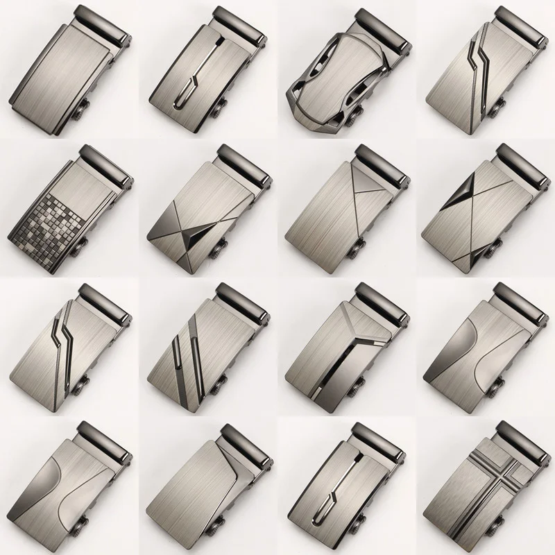 

New Men's Belt Buckle Leisure no Belt Buckle Business Accessories Automatic Buckle Widt 3.5CM Luxury Belt Desiners Men