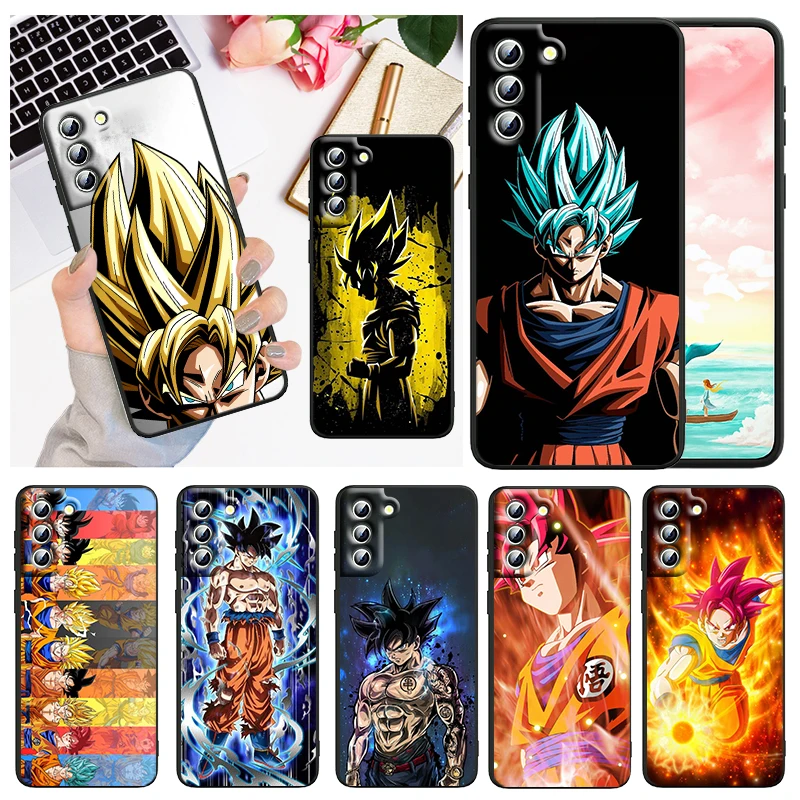

Goku The Dragon Ball For Samsung Galaxy S22 S21 S20 FE Ultra Pro Lite S10 5G S10E S9 S8 Plus Black Soft Capa Phone Case