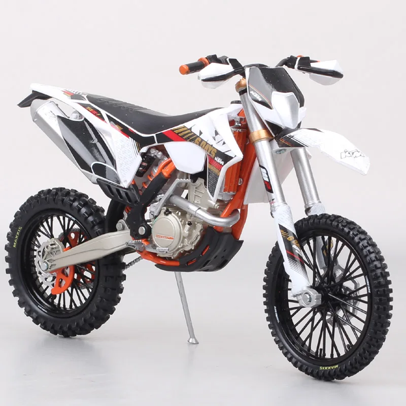 Automaxx  1/12 Scale 350 EXC-F SIX DAYS 6 Germany Saxony Motorcycle Off Road Diecast Toy Vehicles Model  Enduro Dirt Bike