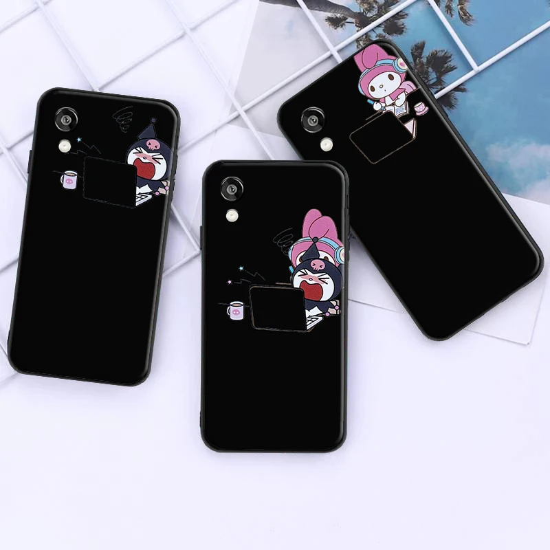 

Kuromi Fashion Cartoon Anime For Huawei Honor 10 9 Lite 10i Phone Case Protect Funda Black Coque Carcasa