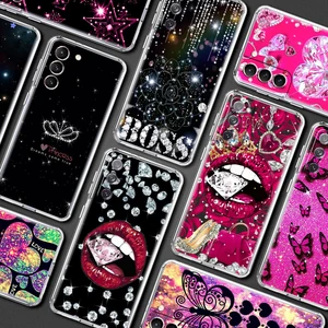 Case for Samsung Galaxy S20 FE S21 Ultra S22 S10 Plus Luxury Telefoon Hoesje S10e Note 20 10 Lite Phones Funda Luxury Diamond