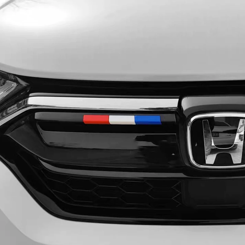 

Front grille trim light Cover Three colors Stickers For HONDA CR-V CRV 2021 2022 5th Gen car styling