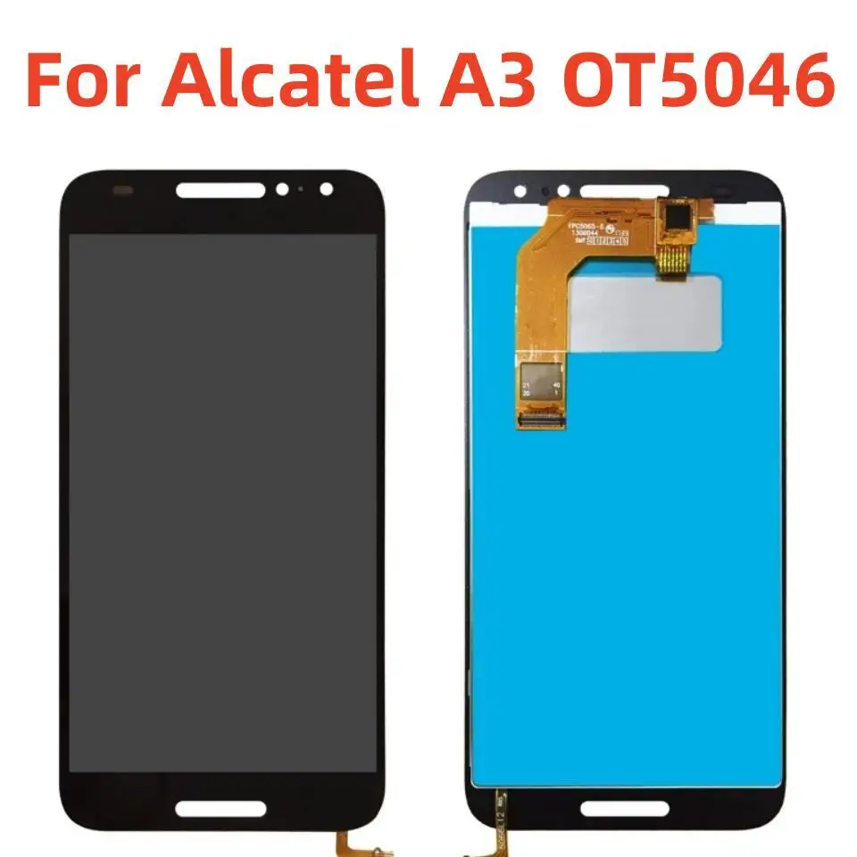 ЖК-дисплей 5,0 дюйма для Alcatel A3 OT5046, сенсорный экран с дигитайзером и рамкой для Alcatel A3 OT 5046 5046D 5046X 5046Y, ЖК-дисплей с инструментами