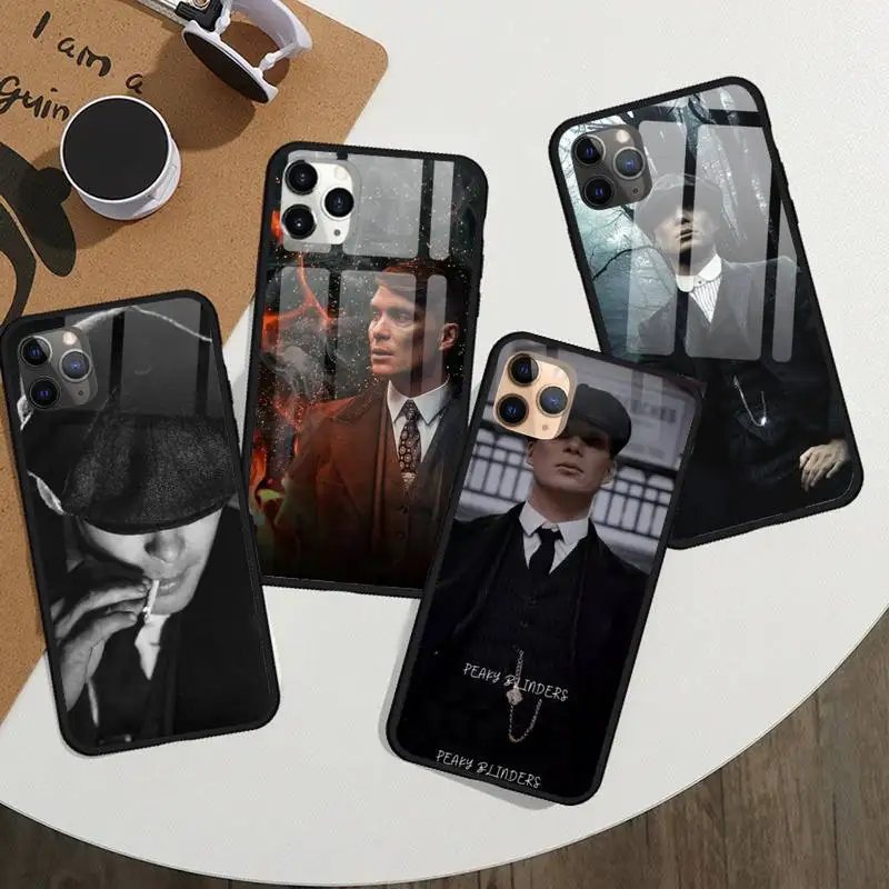 

Peaky Blinders Phone Case Tempered glass For iphone 11 12 13 PRO MAX mini 6 7 8 plus X XS XR