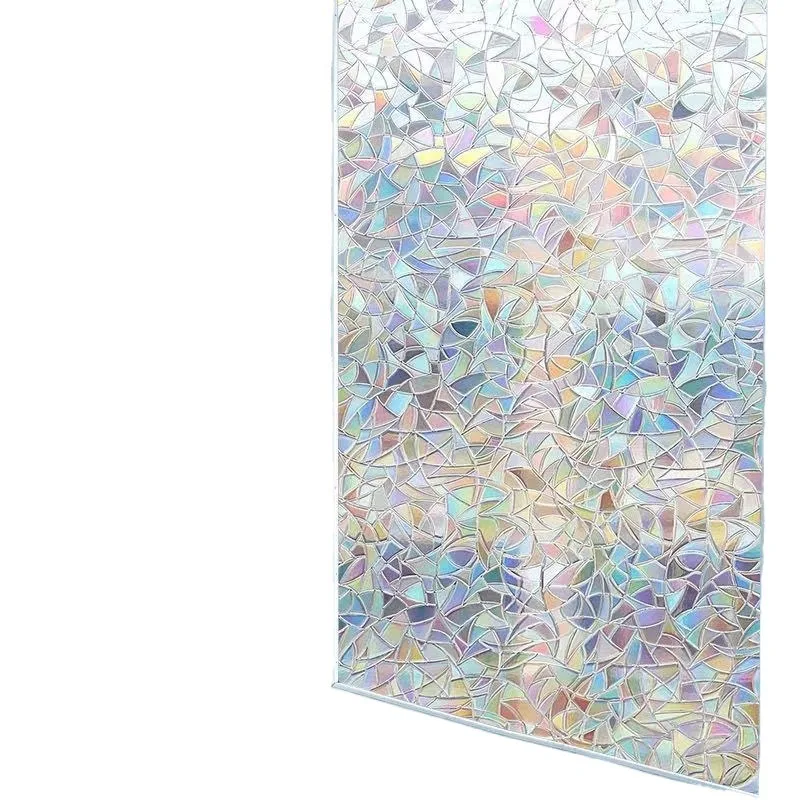 3D витражная оконная пленка виниловая наклейка для окон статическая липкая