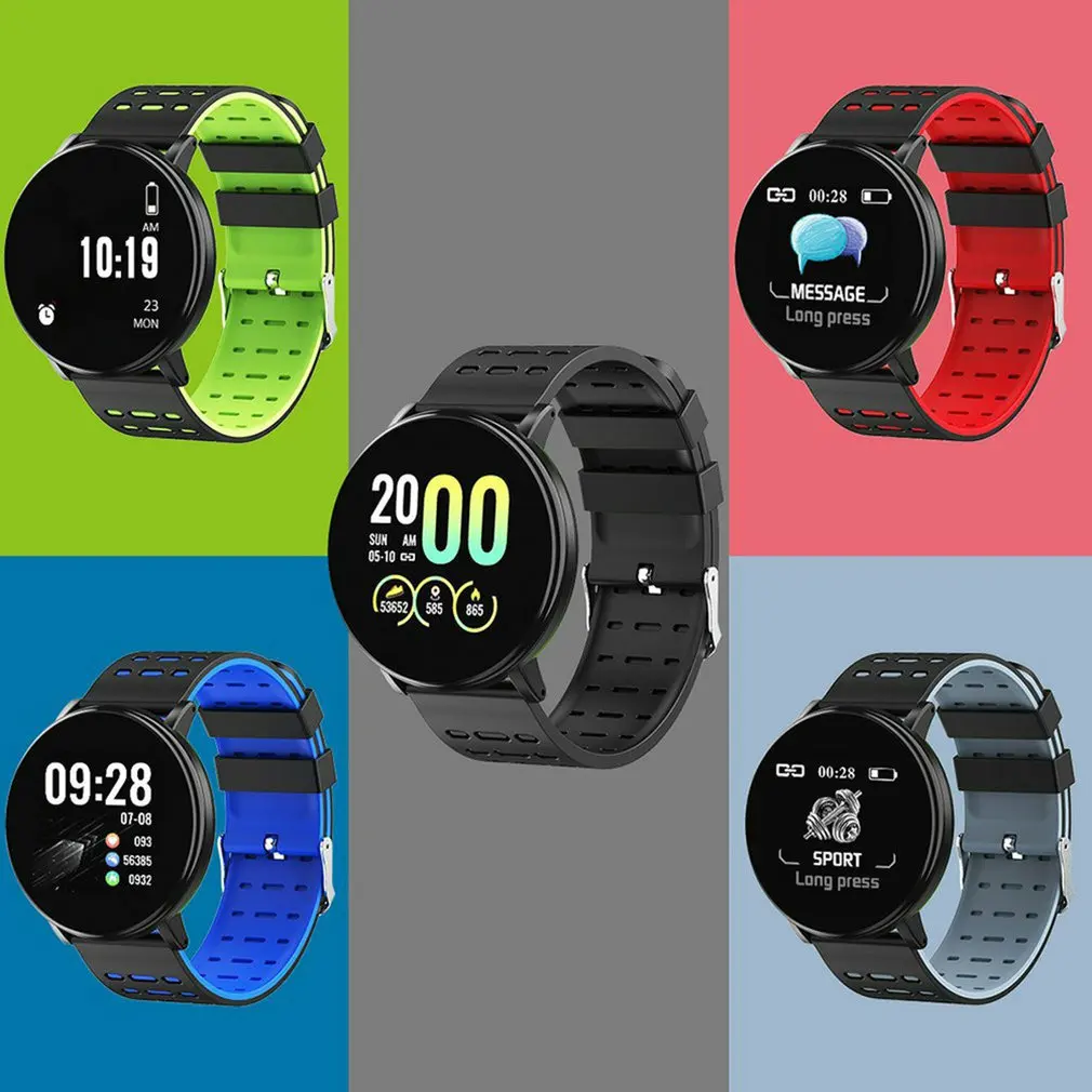 

Smart Watch 2021 Men 119Plus Fitness Watch Women Smartwatch Waterproof Smart Watches Magic Band Android IOS Montre Intelligente