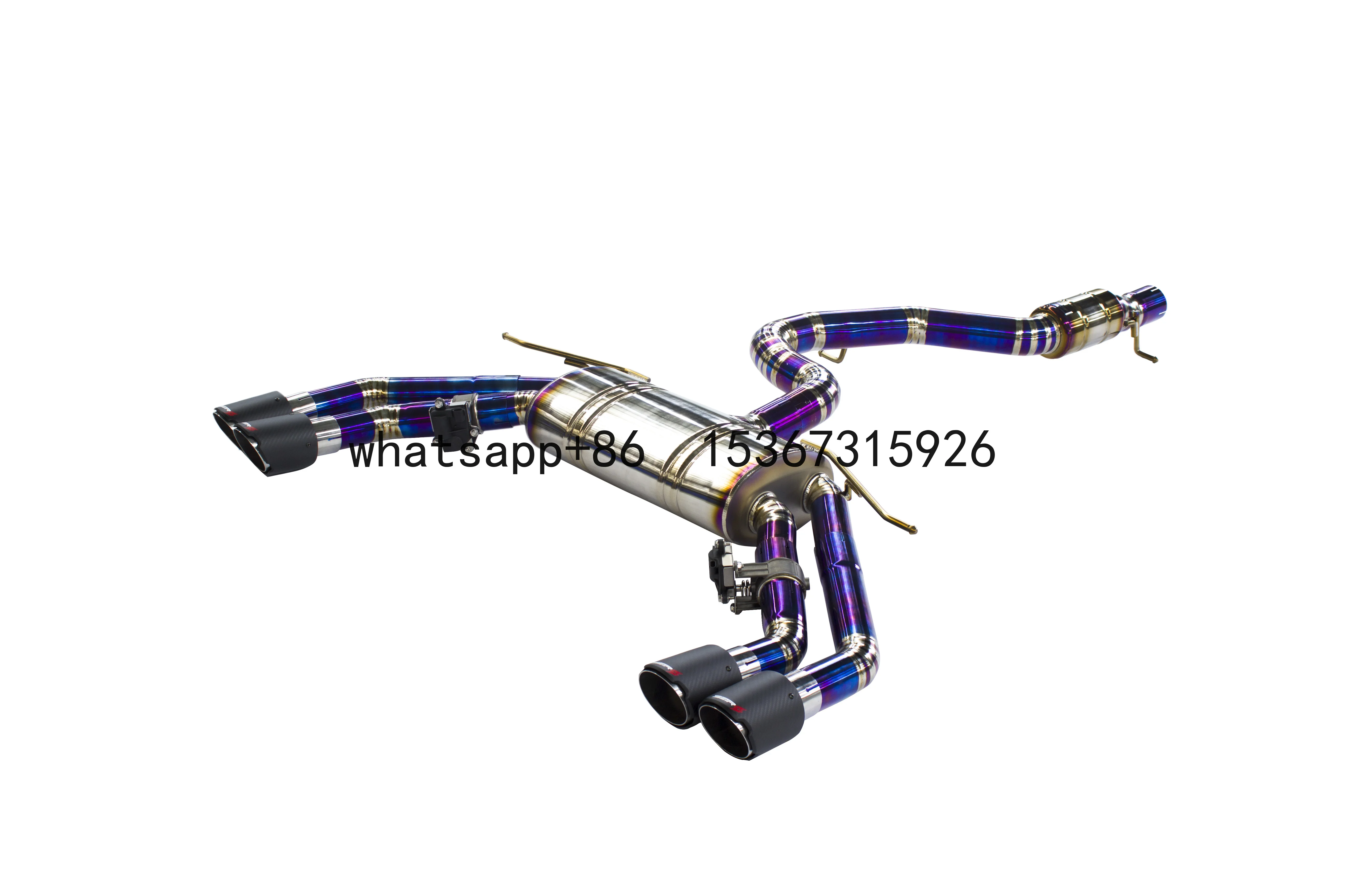 Оптовая продажа OEM выхлопной трубы для Audi S3 2 0 литра с спортивным клапаном