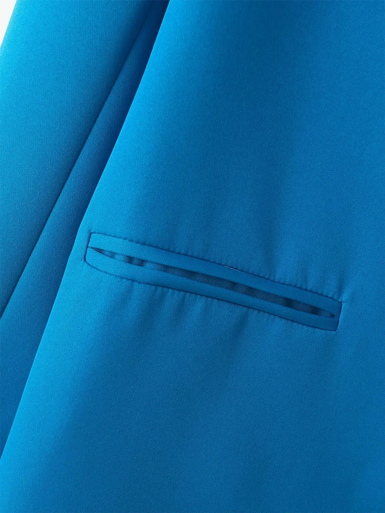 Kar &amp Otza Женский Осенне-зимний Однотонный Дизайнерский Пиджак Свободного Покроя