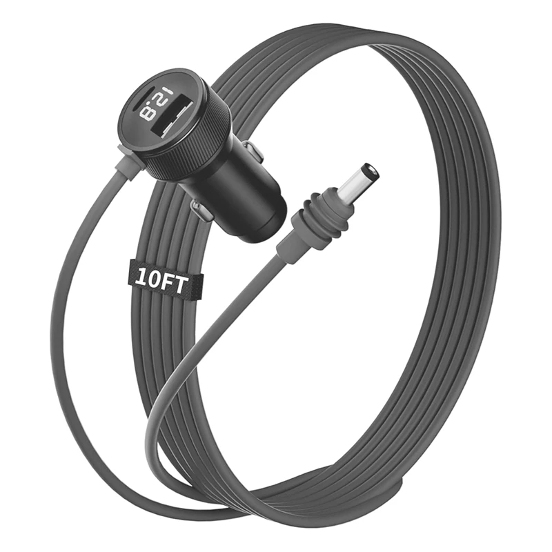 Для Starlink Mini кабель питания автомобильный адаптер прикуривателя с USB портом Type-C и