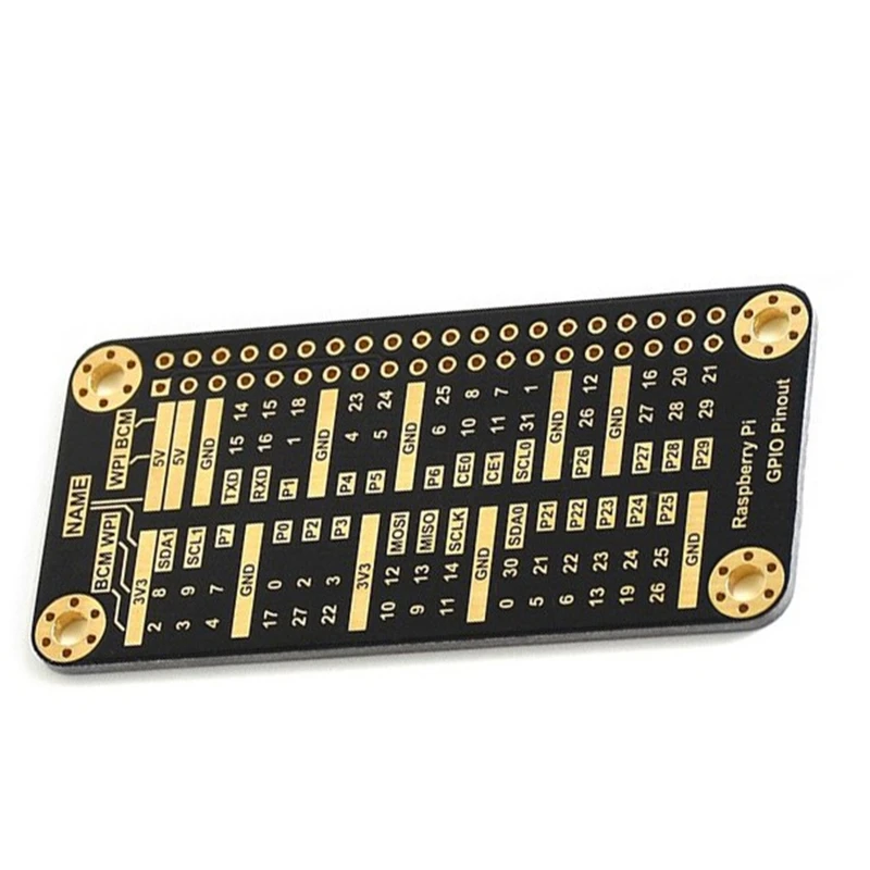 

Multi-purpose Extension Ruler with Scale GPIO Module Reference Ruler Board for Raspberry Pi 4B/3B+/Zero2w Accessories