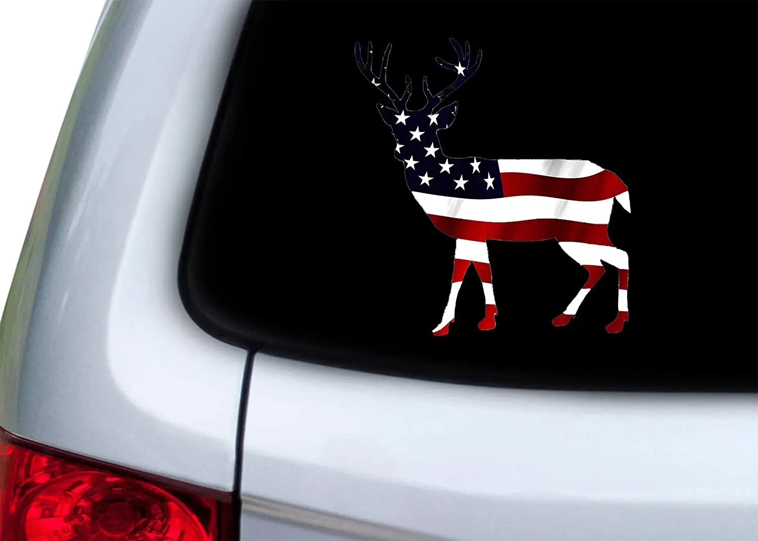 Тактическая наклейка Rogue River с изображением оленя охотника бака силуэт