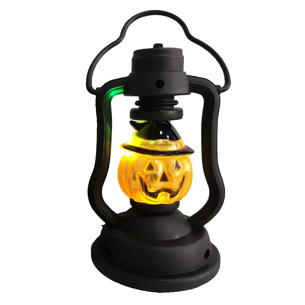 

1pc LED Colorful Night Light Pumpkin Lantern Light for Halloween Decorations