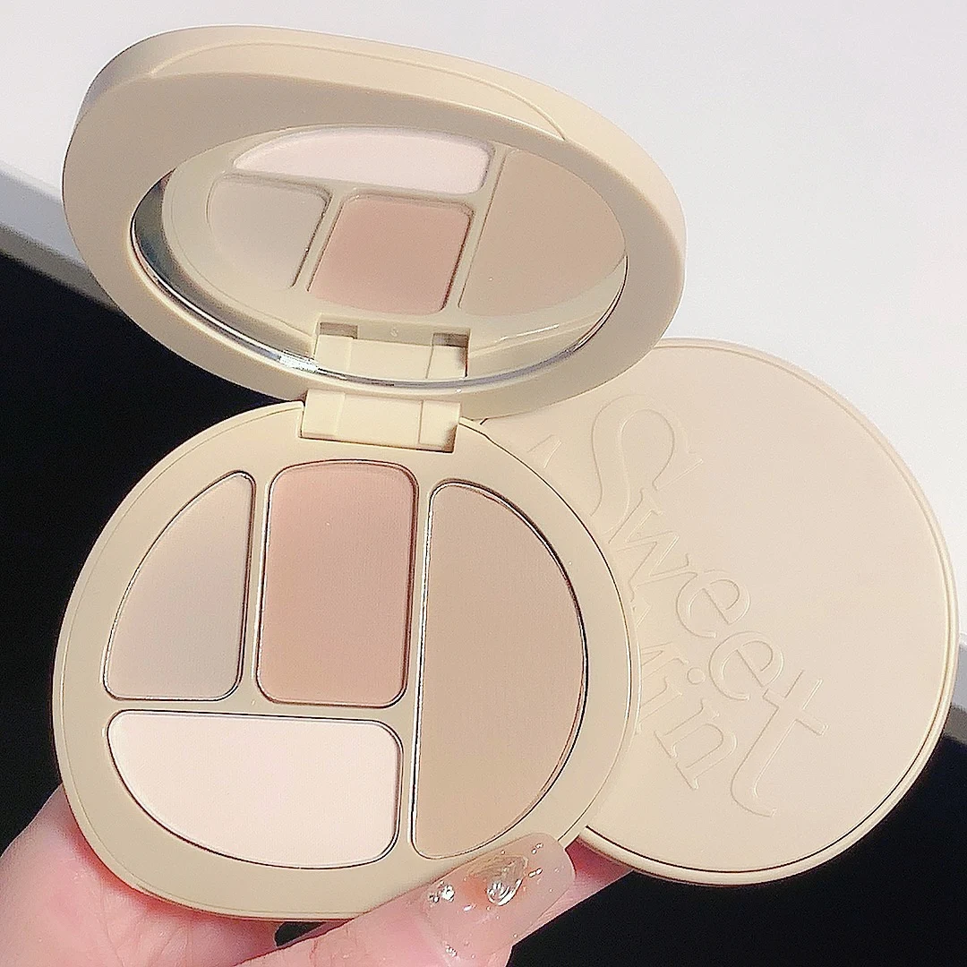 

Four Colors Facial Concealer Palette Full Coverage Long Lasting Moisturizing Concealer Cream Waterproof Face Makeup Cosmetics