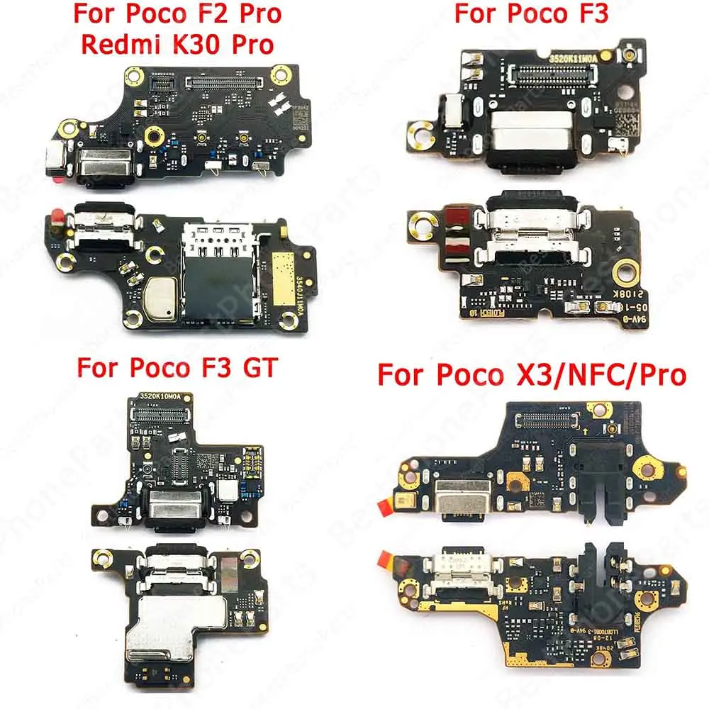 

Usb-разъем для зарядного порта Xiaomi Mi Poco F2 Pro X3 NFC F3 GT