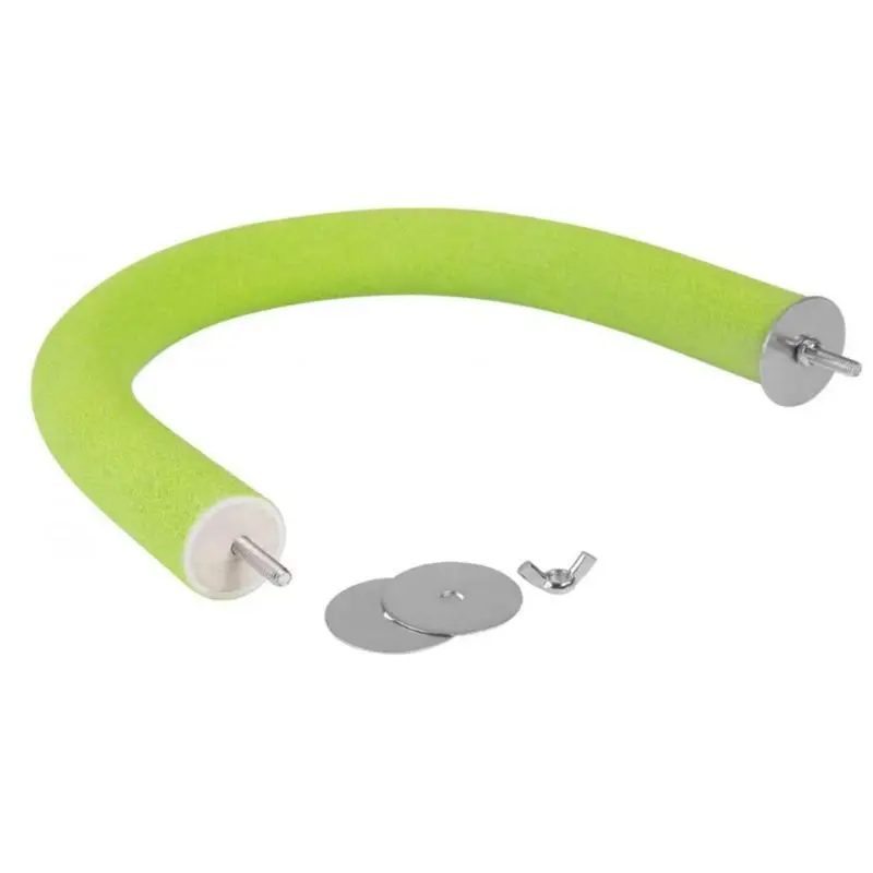 Подставка для попугая окуня деревянная U-образная подставка ногтей