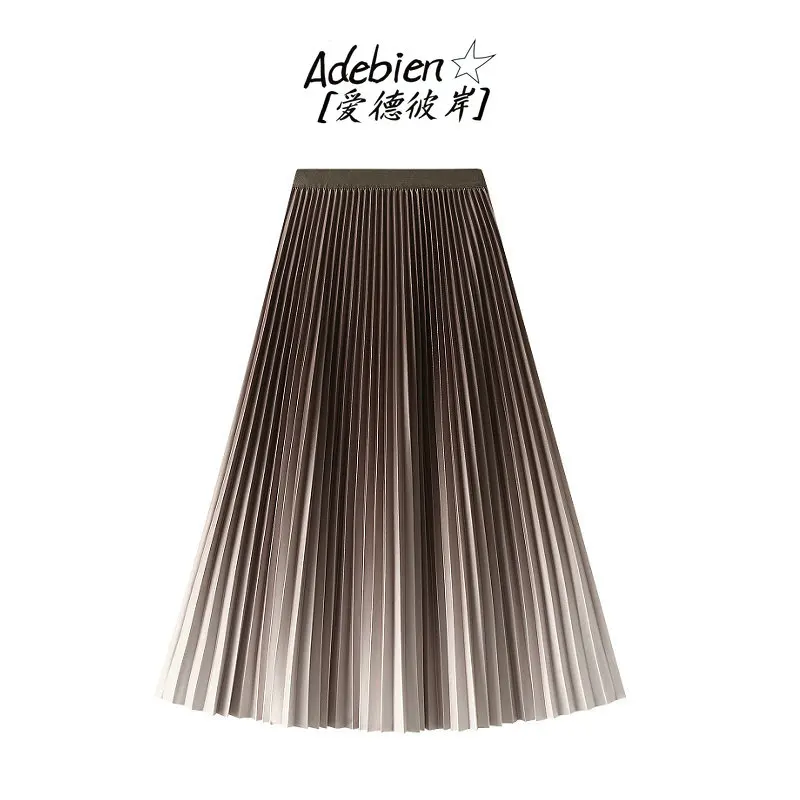 

Adebien® 2022 New Gradient Skirts for Women Sets Wrinkle Style Design Fashion Y2k Clothes Fall Winter Clothing Grace Girl