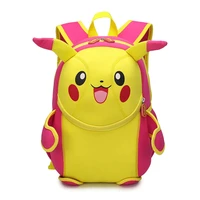 pokemon pikachu childrens schoolbag manufacturer diving material doll backpack bbirthday ggift